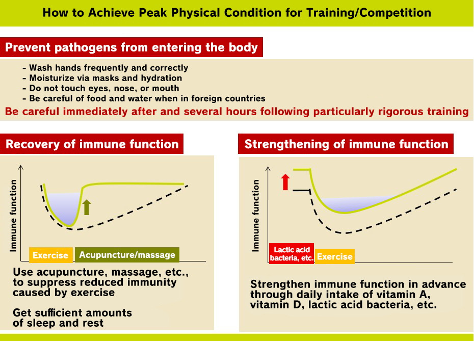 Immune Function and Infection Prevention in Athletes