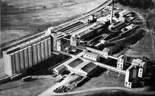 図7 大豆搾油工場全景